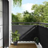 Balcony Screen Anthracite 90x1000 cm 100% Polyester Oxford 4000055