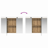 Bathroom Furniture Set 4 pcs Artisan Oak 3406902