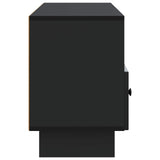 TV Cabinet with Drawer Black 102 x 34.5 x 50 cm Engineered Wood 893986