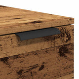 Coffee Table Old Wood 50x50x36 cm Engineered Wood 856848