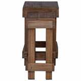 Plant Stand 2 pcs Brown 70 x 11 x 27 cm Mahogany Wood 42012383