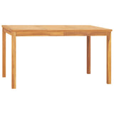 7 Piece Garden Dining Set Solid Wood Teak 3157928