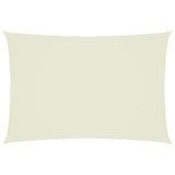 Sunshade Sail Oxford Fabric Rectangular 3x5 m Cream 135212