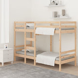Bunk Bed without Mattress 75x190 cm Small Single Solid Wood Pine 3139844