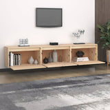 TV Cabinets 3 pcs Solid Wood Pine 3100129
