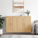Wall Mounted Cabinets 2 pcs Sonoma Oak Engineered Wood 3198004