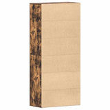Shoe Cabinet with Door Brown 80 x 39 x 180 cm Engineered wood 3333870