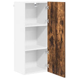 Hanging Cabinet Smoked Oak 40 x 31 x 100 cm Engineered Wood 884342