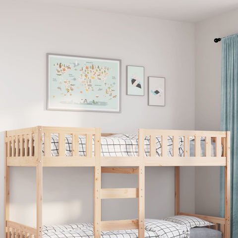 ZNTS Children's Bed without Mattress 90x200 cm Solid Wood Pine 855015