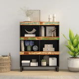 Side Cabinet 85x33x107 cm Solid Wood Reclaimed 352903