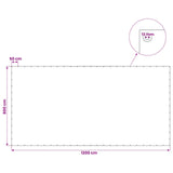 Tarpaulin with Eyelets Green 6 x 12 m 140 gsm PE 42039254