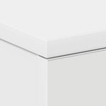 Bedside Cabinets 2 pcs White 38x35x56 cm Engineered Wood 800451