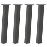 ZNTS Coffee Table Legs 4 pcs Anthracite 72 cm Steel 4012506