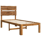 Single Bed Frame with Headboard ROSTOCK Natural 75 x 190 cm 903480