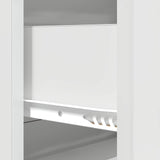 Drawer Cabinet High Gloss White 66 x 34.5 x 90 cm 894149