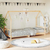 Kids Bed Frame 80x200 cm Solid Wood Pine 835715