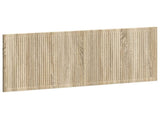 Wall-Mounted Headboard EDE Sonoma Oak Engineered Wood 896087