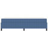 Bed Frame with Mattress Blue 80 x 200 cm Fabric 3399093