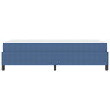 Bed Frame with Mattress Blue 100 x 200 cm Fabric 3399108