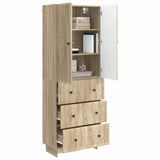Cabinet Set 2 pcs 66 x 34.5 x 90 cm Engineered Wood 3416378