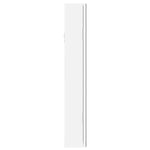 Mirror Jewellery Cabinet with LED Lights Wall Mounted White 353238