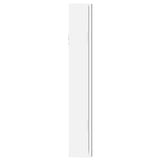 Mirror Jewellery Cabinet with LED Lights Wall Mounted White 353238