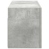 Bathroom Wall Cabinet Concrete Grey 60x25x30 cm Engineered Wood 860061