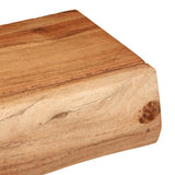 Wall Shelves 2 pcs 100x17x8 cm Solid Wood Acacia 373632