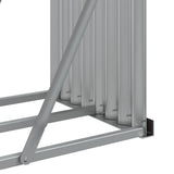 Log Holder Green 180x45x100 cm Galvanised Steel 364544