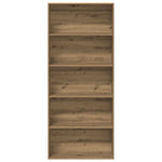 Book Cabinet Artisian Oak 80x30x189 cm Engineered Wood 3314677