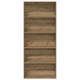 Book Cabinet Artisian Oak 80x30x189 cm Engineered Wood 3314677