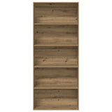 Book Cabinet Artisian Oak 80x30x189 cm Engineered Wood 3314677