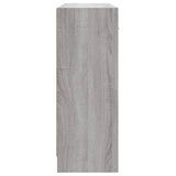 Sideboard Grey Sonoma 91x28x75 cm Engineered Wood 823014