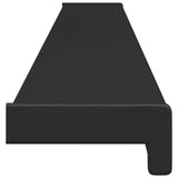 Window Sill Anthracite with Wood Grain 160 x 15 x 4.5 cm PVC 42052320