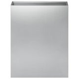Garden Planter 2 pcs Silver 40 x 20 x 40 cm Galvanised Steel 8005411