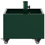 Parasol Base with Planter Green 45 x 45 x 45 cm Steel 42010367
