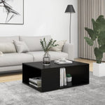 Coffee Table Black 90x67x33 cm Engineered Wood 806904