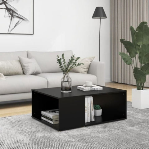 Coffee Table Black 90x67x33 cm Engineered Wood 806904