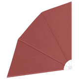41579 Collapsible Balcony Side Awning Terracotta 210x210 cm