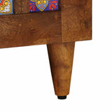 Coffee Table Brown 80 x 50 x 40 cm Solid Mango Wood 4018229