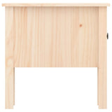 Side Table 50x50x49 cm Solid Wood Pine 813794