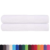Towels "FROGN" 2 pcs White 100x200 cm 360 gsm 136665
