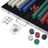 80181 Poker Set with 1000 Chips Aluminium