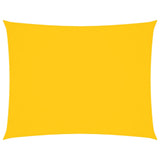 Sunshade Sail Oxford Fabric Rectangular 5x7 m Yellow 135605