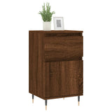 Sideboards 2 pcs Brown Oak 40x35x70 cm Engineered Wood 831147