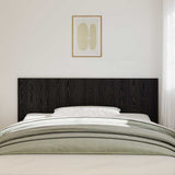 Bed Headboard Black Oak 200 x 1.5 x 80.5 cm Engineered Wood 863158