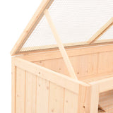 Hamster Cage 104x52x54 cm Solid Wood Fir 172380