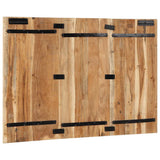 Headboard 120 cm Solid Wood Acacia 4017496