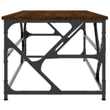Coffee Table Brown Oak 100x50x40 cm Engineered Wood 834129