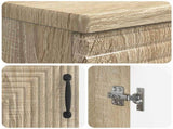 Bathroom Sink Cabinet HAARLEM Sonoma Oak 59.5 x 31.5x 59 cm 896787